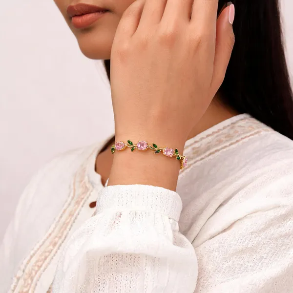 Multicolor_Stainless_Steel_Bracelet_For_Women
