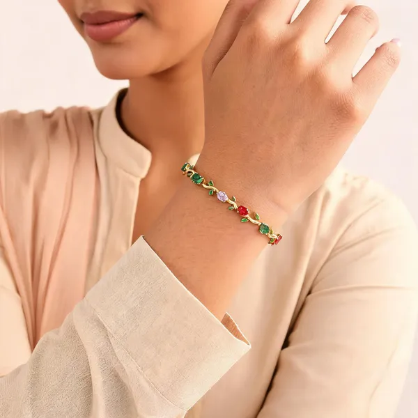 Multicolor_Pyrite_Bracelet_For_Women