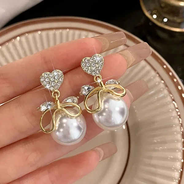 Gold_And_White_Alloy_Earrings_For_Women_Pack_Of_2