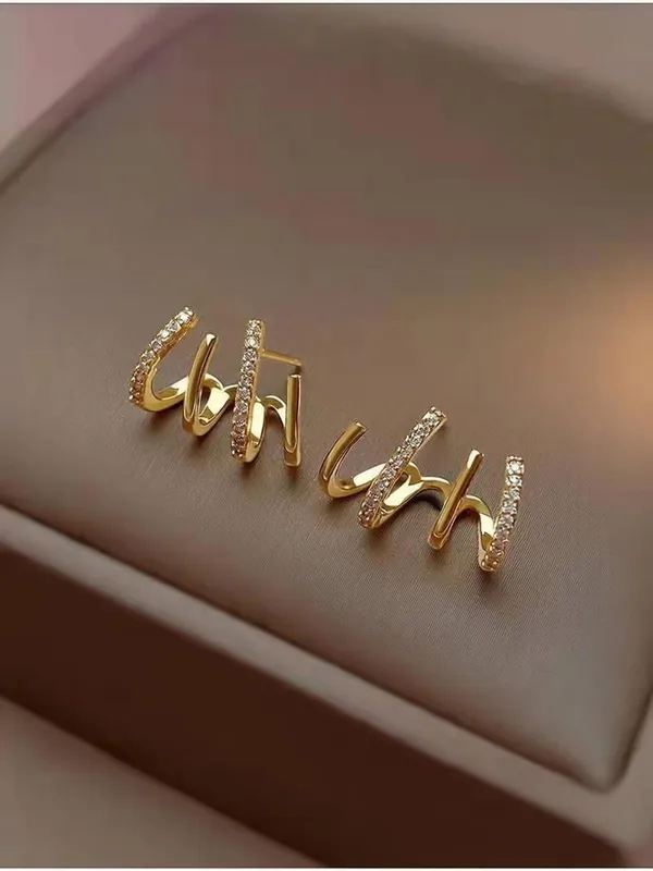 Gold_Alloy_Stud_Earring_For_Women_Pack_Of_2