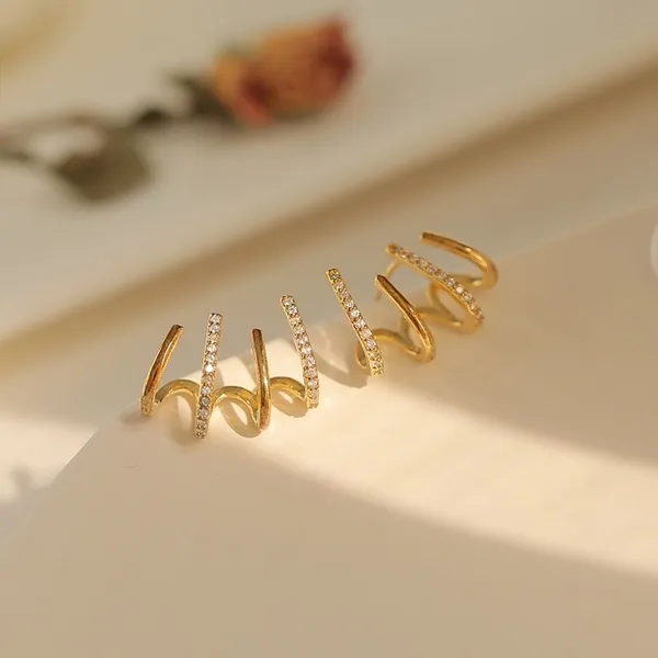 Gold_Alloy_Stud_Earring_For_Women_Pack_Of_2