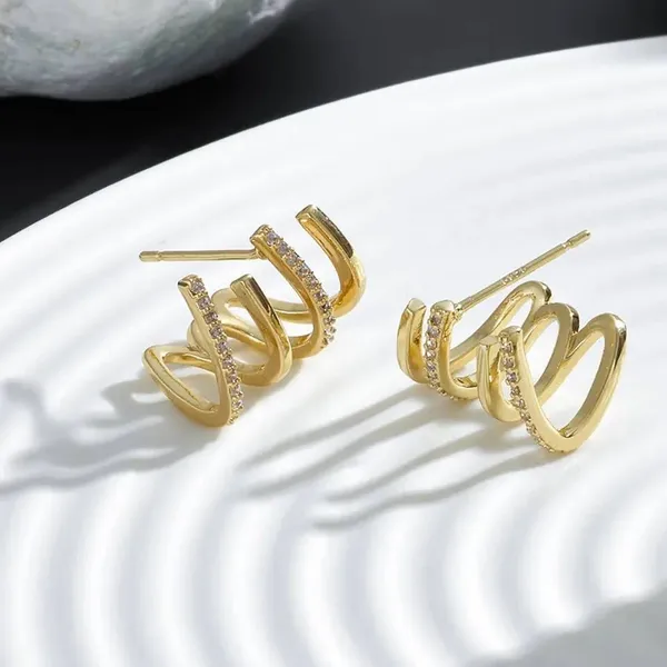 Gold_And_White_Alloy_Stud_Earring_For_Women_Pack_Of_2