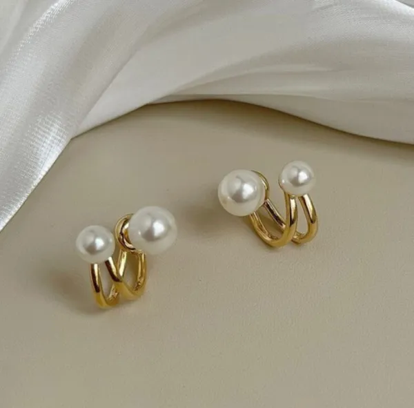 Gold_Metal_Stud_Earring_For_Women_Pack_Of_2