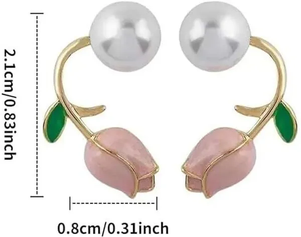 Gold_And_Pink_Alloy_Stud_Earring_For_Women_Pack_Of_2