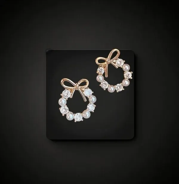 White_Alloy_Stud_Earring_For_Women_Pack_Of_2