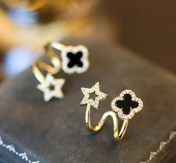Black_And_Gold_Alloy_Stud_Earring_For_Women_Pack_Of_2