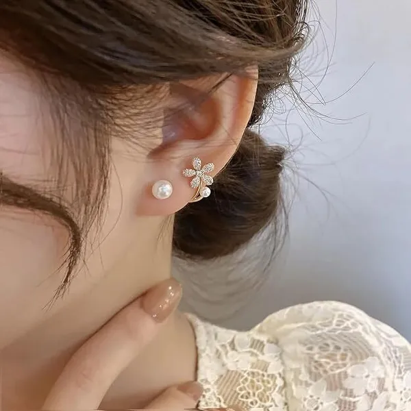 Gold_Alloy_Stud_Earring_For_Women_Pack_Of_2