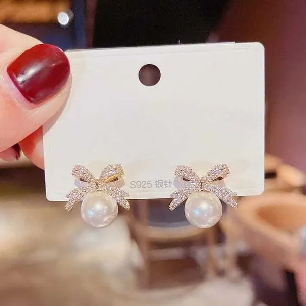 White_Alloy_Stud_Earring_For_Women_Pack_Of_2