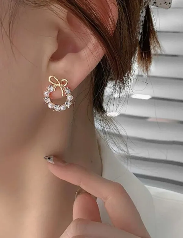 Gold_Alloy_Stud_Earring_For_Women_Pack_Of_2