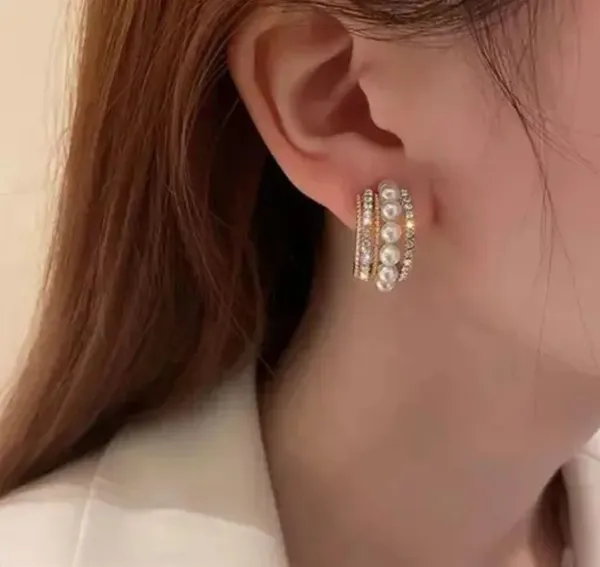 Gold_And_White_Brass_Hoop_Earrings_For_Women_Pack_Of_2