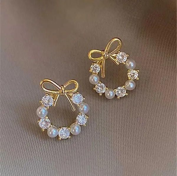 Black_And_Gold_Alloy_Stud_Earring_For_Women_Pack_Of_2