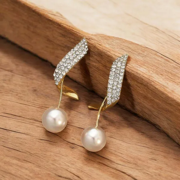 White_Alloy_Drop_Earrings_For_Women_Pack_Of_2