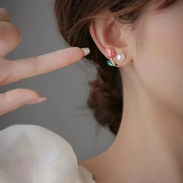 Pink_Alloy_Stud_Earring_For_Women_Pack_Of_2