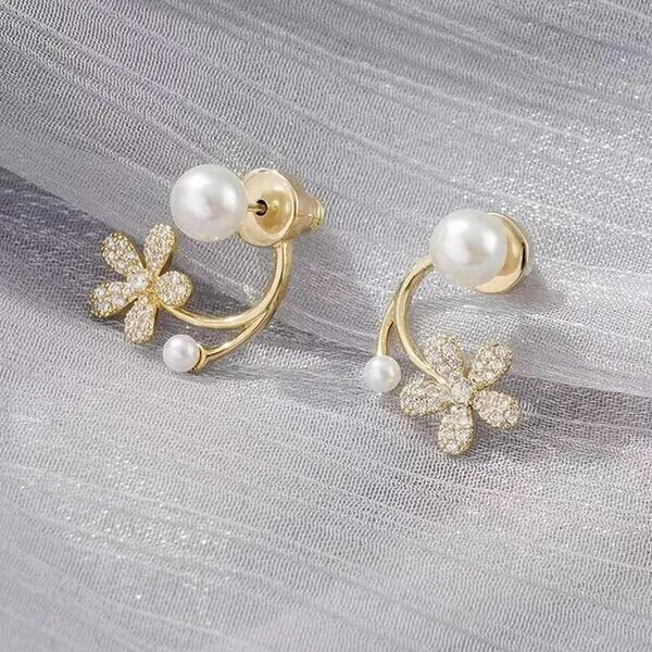 Gold_Alloy_Stud_Earring_For_Women_Pack_Of_2