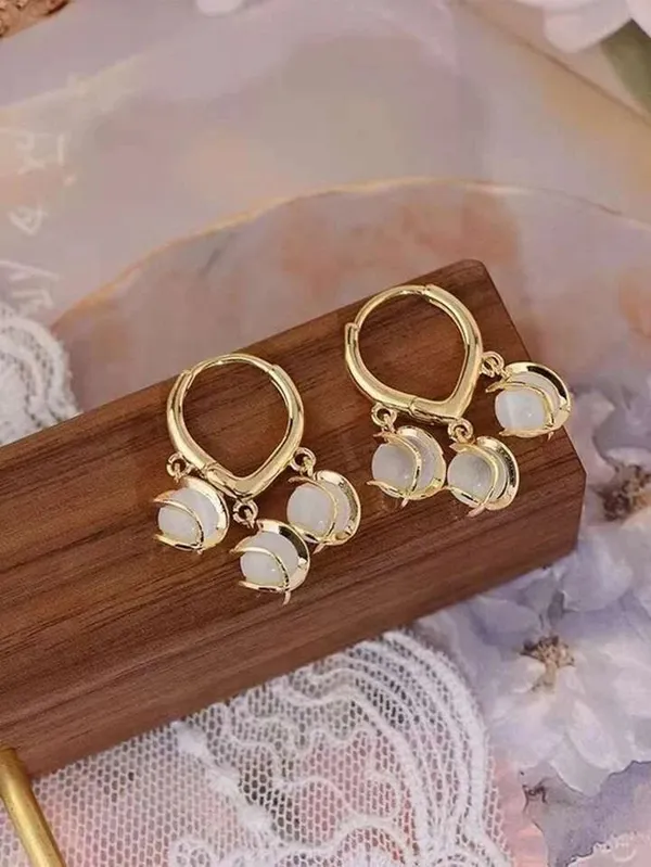 Gold_Alloy_Drop_Earrings_For_Women_Pack_Of_2