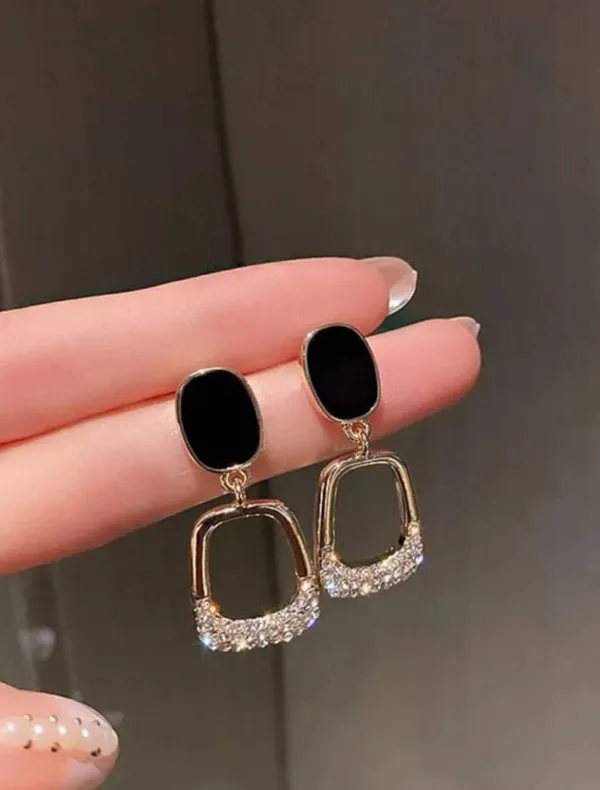 Gold_And_Black_Alloy_Earrings_For_Women_Pack_Of_2