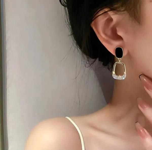 Gold_And_Black_Alloy_Earrings_For_Women_Pack_Of_2