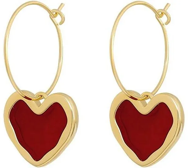 Red_Alloy_Hoop_Earrings_For_Women_Pack_Of_2