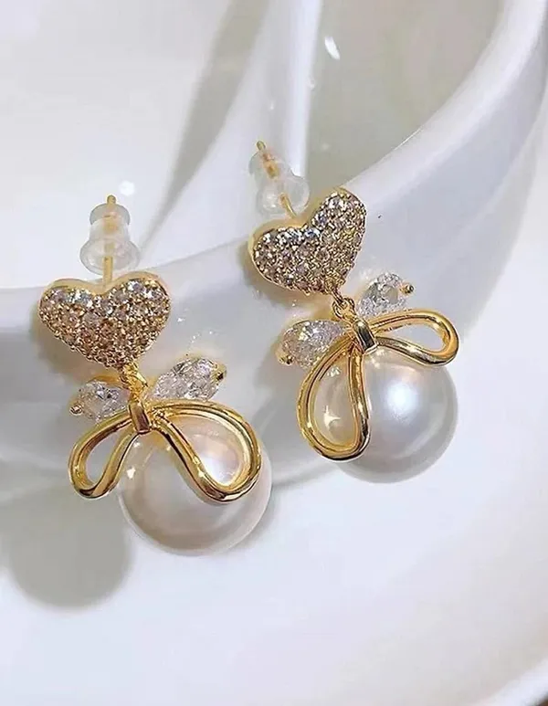 Gold_And_White_Alloy_Drop_Earrings_For_Women_Pack_Of_2