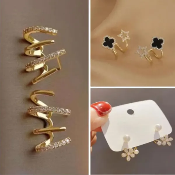 Gold_And_White_Brass_Earrings_For_Women