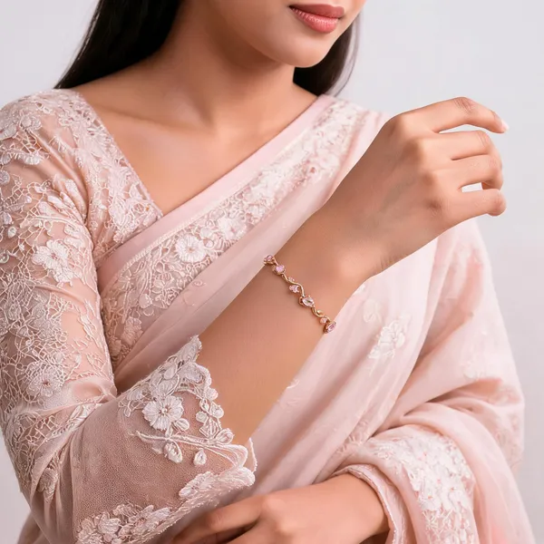 Rose_Metal_Bracelet_For_Women
