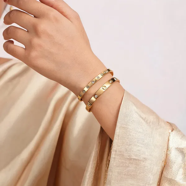 Gold_Stainless_Steel_Bracelet_For_Women_Pack_Of_2