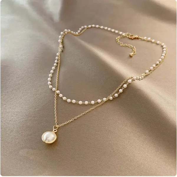 Gold_And_White_Alloy_Jewellery_Set_For_Women_Pack_Of_2