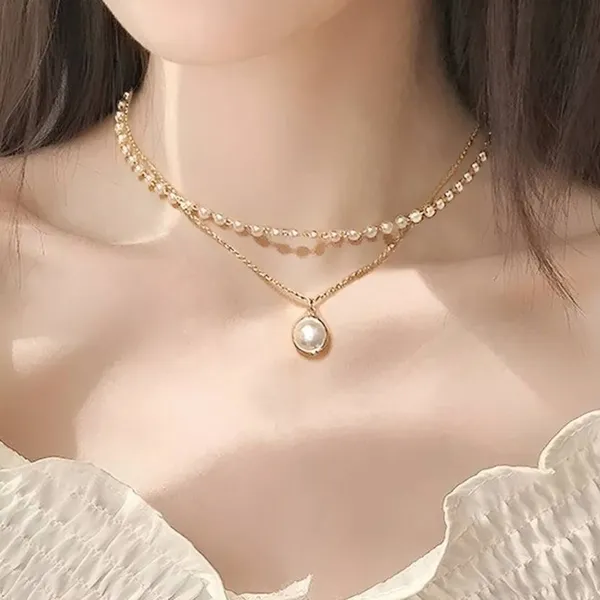 Gold_And_White_Alloy_Jewellery_Set_For_Women_Pack_Of_2