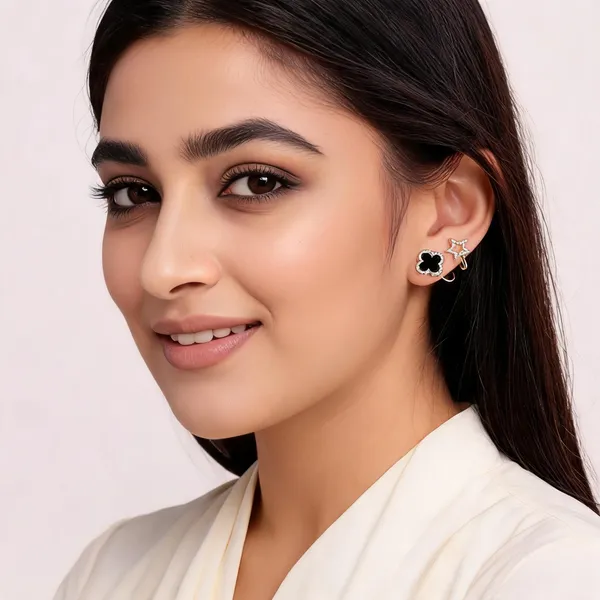 Black_And_White_Alloy_Stud_Earring_For_Women_Pack_Of_2