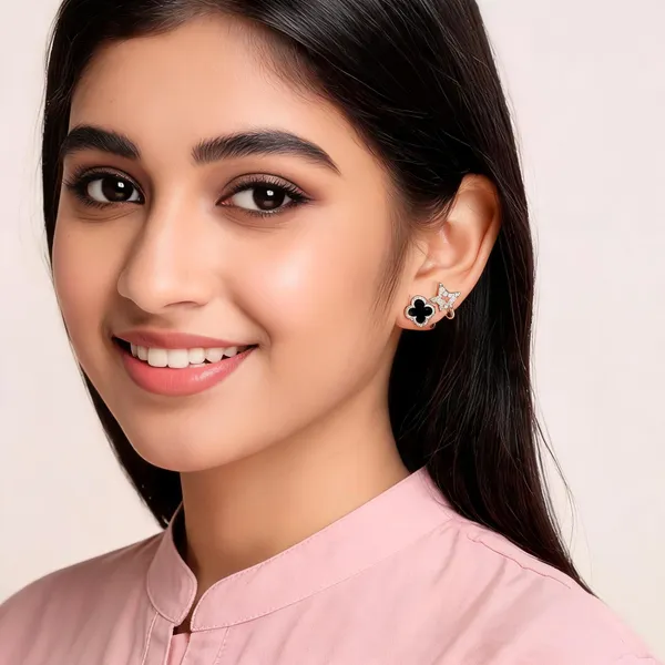 Black_And_White_Alloy_Stud_Earring_For_Women_Pack_Of_2