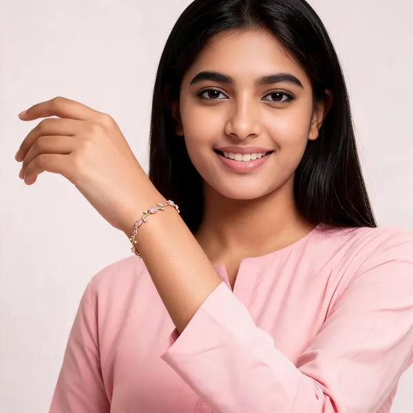Rose_Metal_Bracelet_For_Women