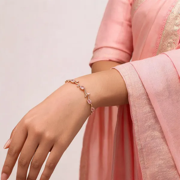 Rose_Metal_Bracelet_For_Women