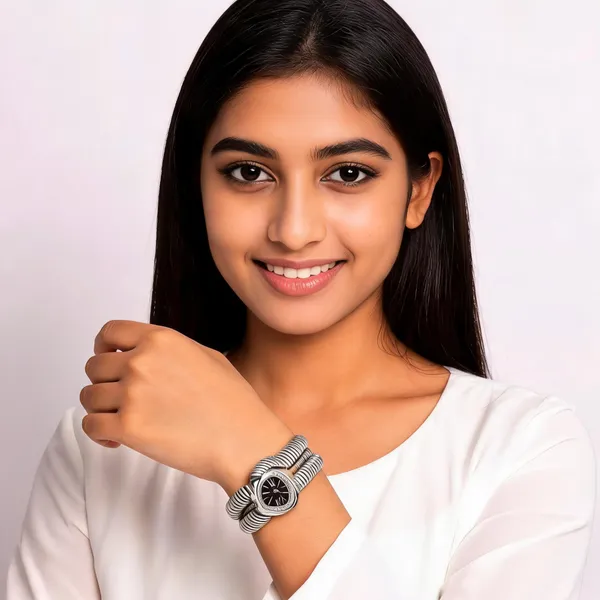Multicolor_Stainless_Steel_Watch_For_Women