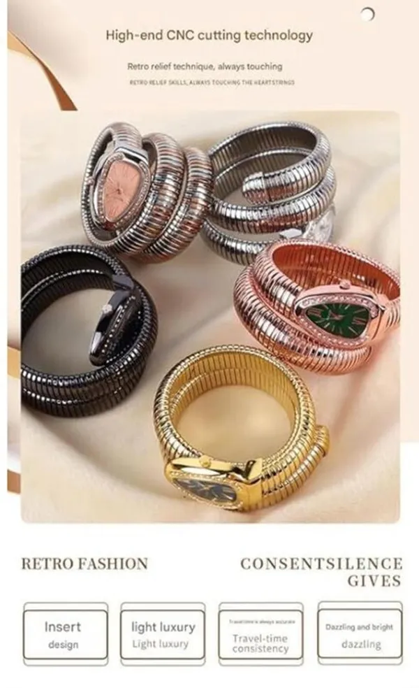 Multicolor_Stainless_Steel_Watch_For_Women