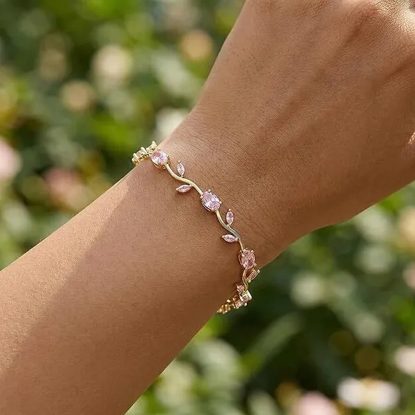 Rose_Metal_Bracelet_For_Women