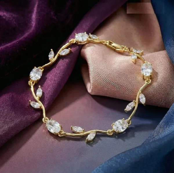 White_Alloy_Bracelet_For_Women
