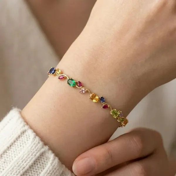 Multicolor_Alloy_Bracelet_For_Women