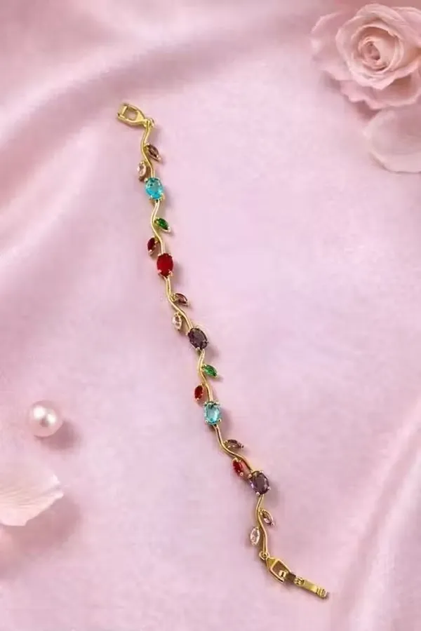 Multicolor_Alloy_Bracelet_For_Women