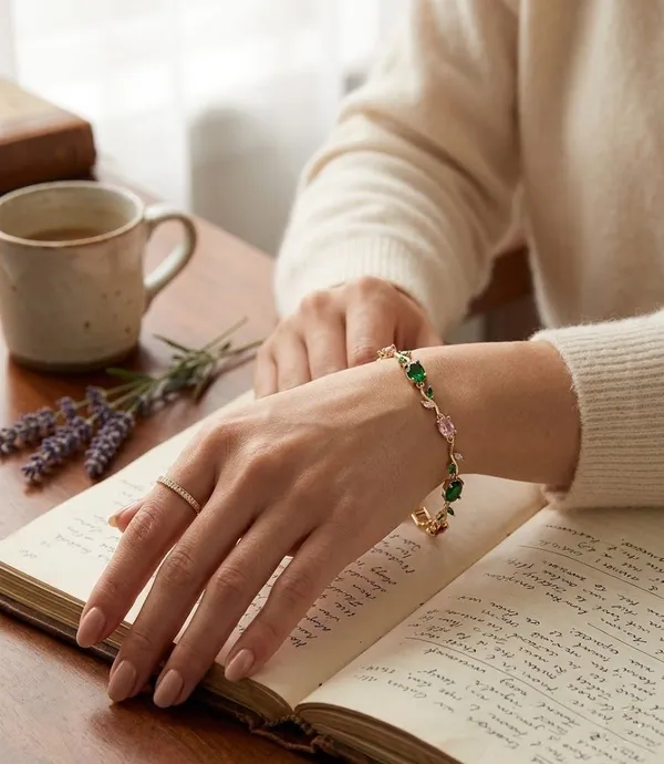Multicolor_Stainless_Steel_Bracelet_For_Women