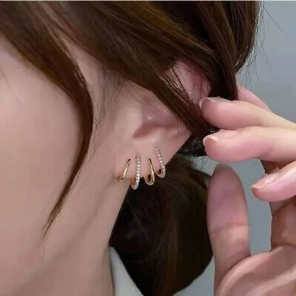 Gold_Stainless_Steel_Stud_Earring_For_Women_Pack_Of_2