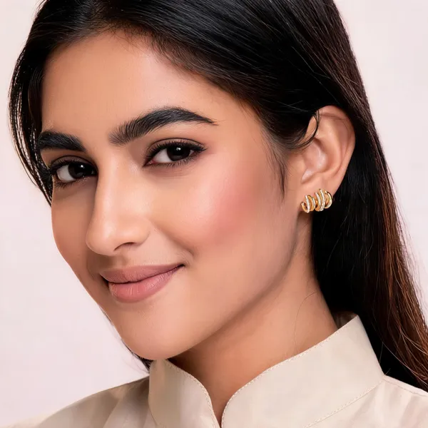 Gold_And_White_Alloy_Stud_Earring_For_Women_Pack_Of_2