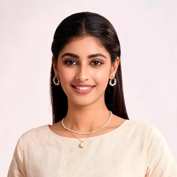 Gold_And_White_Alloy_Jewellery_Set_For_Women_Pack_Of_2