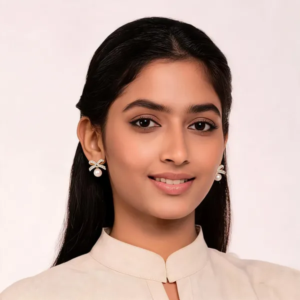 White_Alloy_Stud_Earring_For_Women_Pack_Of_2