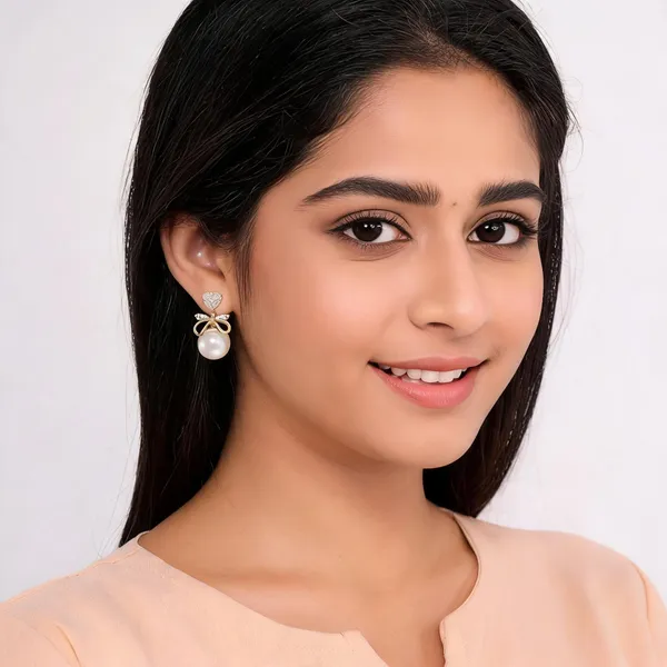 Gold_And_White_Alloy_Earrings_For_Women_Pack_Of_2