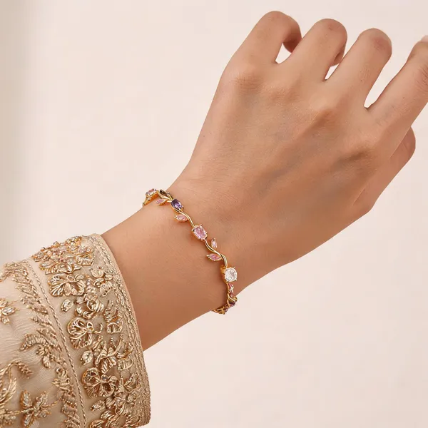 Multicolor_Metal_Bracelet_For_Women