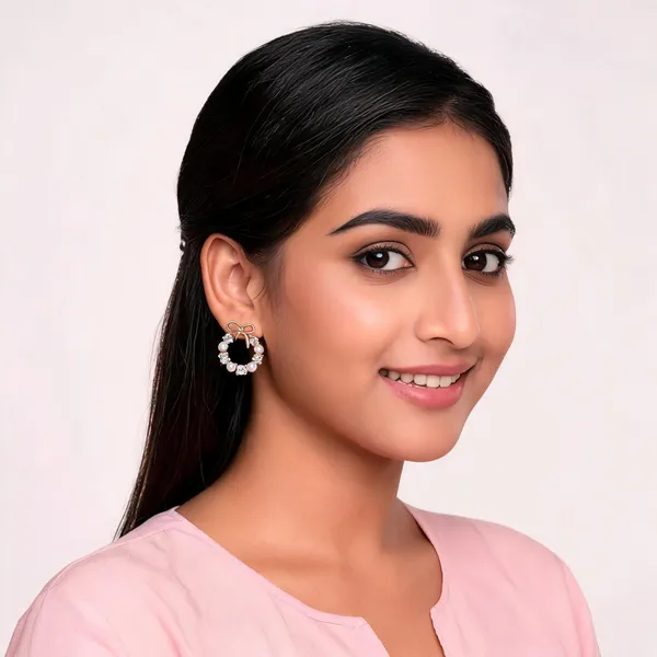 White_Alloy_Stud_Earring_For_Women_Pack_Of_2