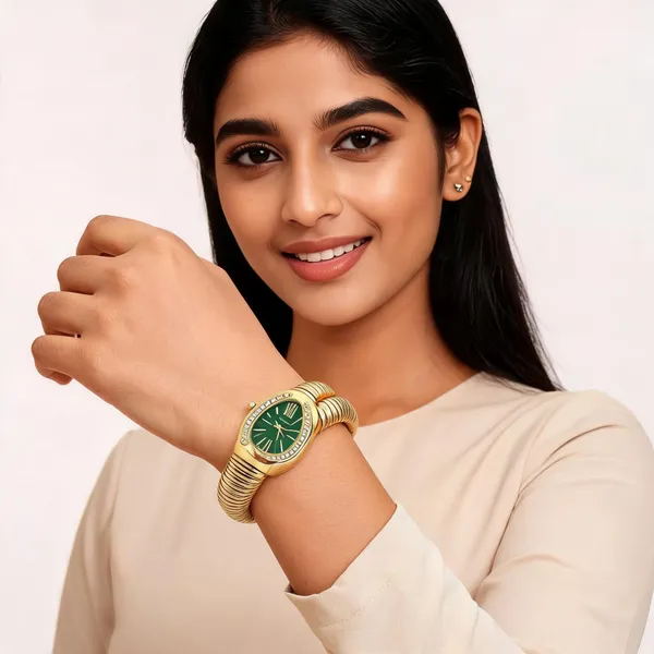Multicolor_Stainless_Steel_Watch_For_Women