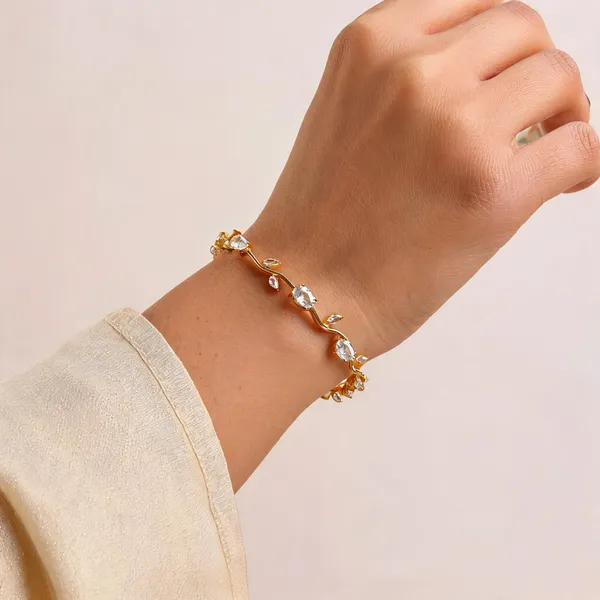 Gold_Brass_Bracelet_For_Women