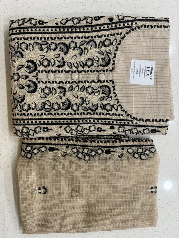 Beige_Handloom_Cotton_Floral_Embroidered_Unstitched_Suit_For_Women