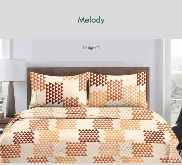 Pure_Cotton_Geometric_Triangle_Print_Double_Bedsheet